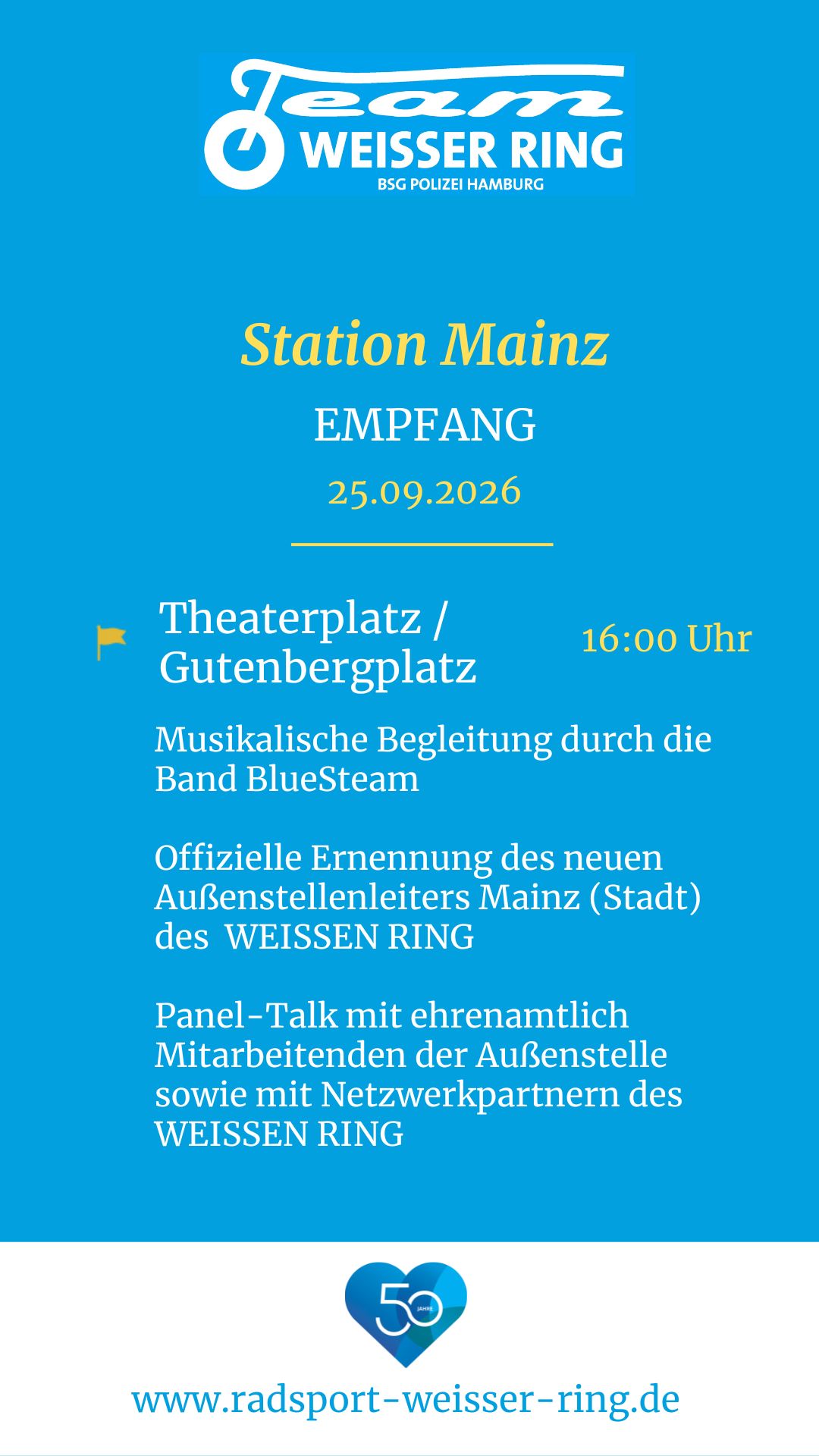 Programm am 25.9.2026